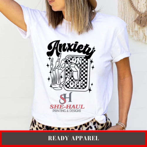 Ready Apparel (Ready To Ship) - Anxiety on off