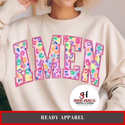 Ready Apparel (Ready To Ship) - Easter Amen