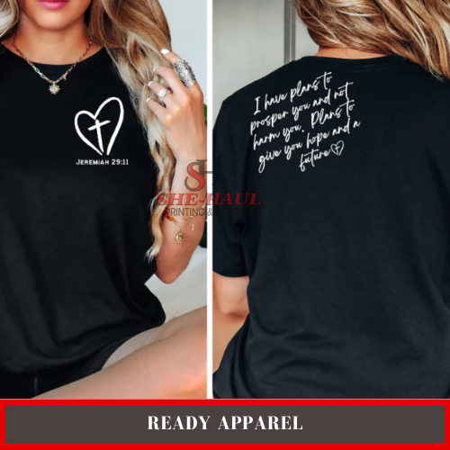 Ready Apparel (Ready To Ship) - Jeremiah 29:11