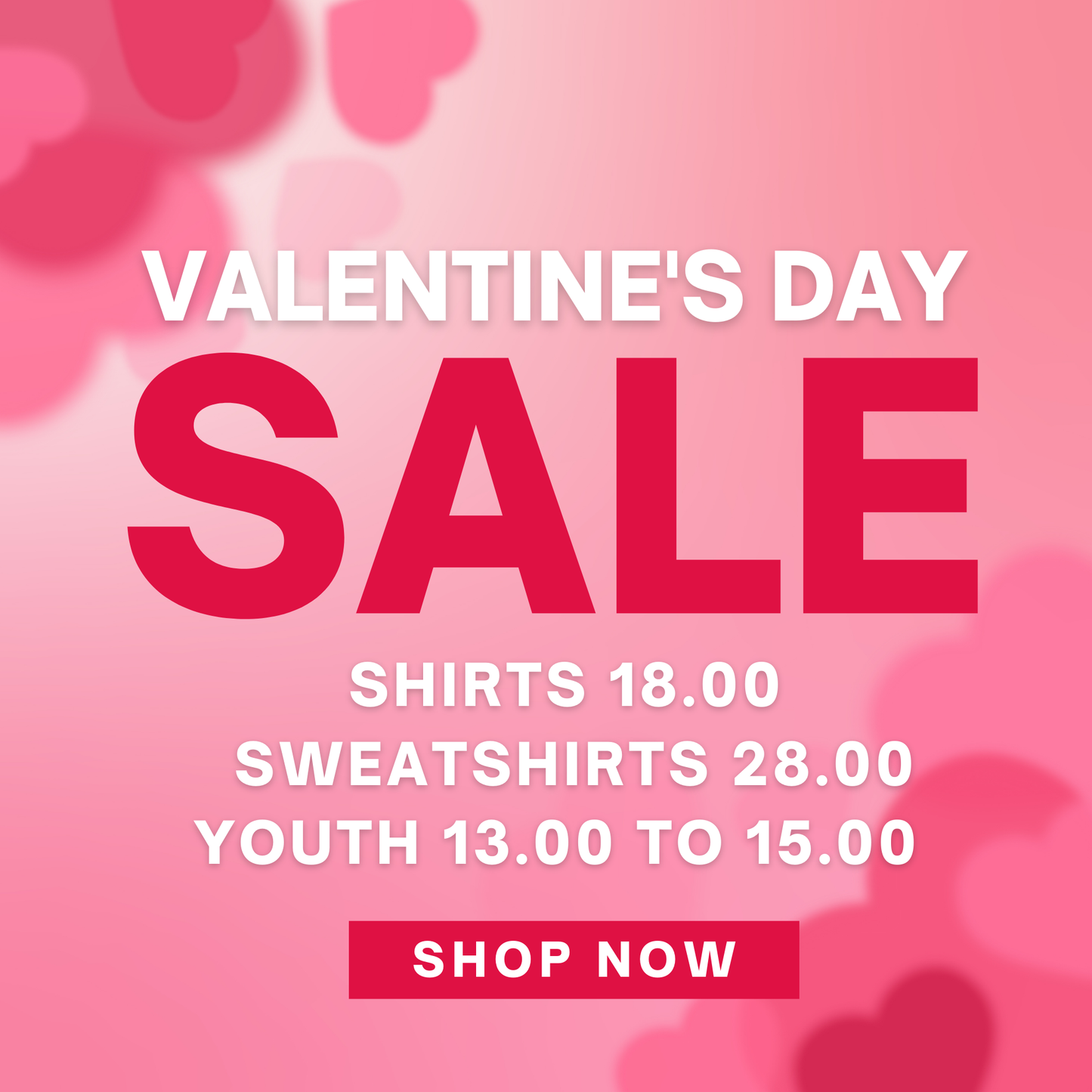 Valentines Day Sale!!