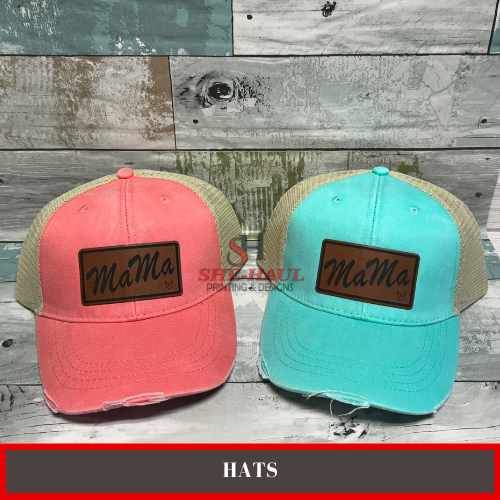 HATS - (READY TO SHIP) Distressed Mama