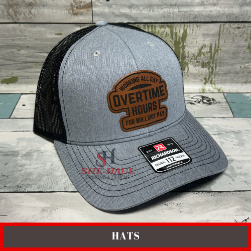 HATS - (READY TO SHIP) Overtime Hours