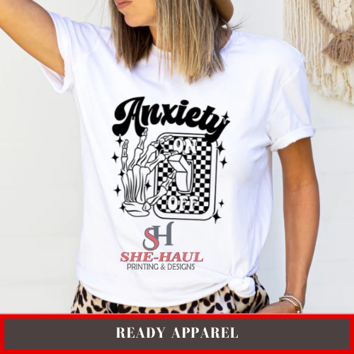 Ready Apparel  (Ready To Ship) - Anxiety on off