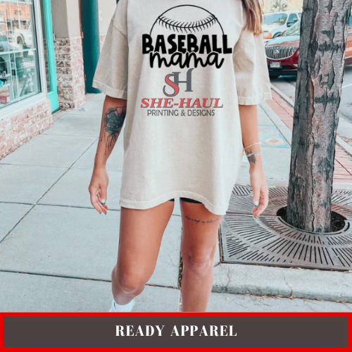 Ready Apparel (Ready To Ship) - Baseball Mama