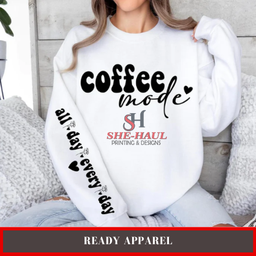 Ready Apparel (Ready To Ship) - Coffee Mode