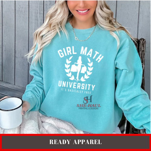 Ready Apparel (Ready To Ship) - Girl Math