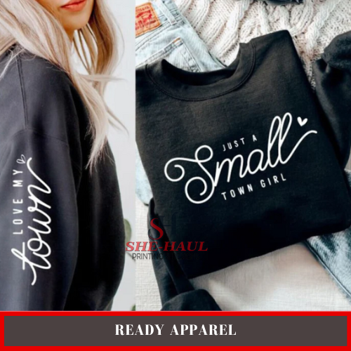 Ready Apparel (Ready To Ship) - Just a small town Girl